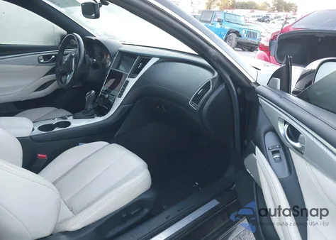 2017 Infiniti Q60 3.0T Red Sport 400 from USA, damaged, VIN JN1FV7EK2HM611041